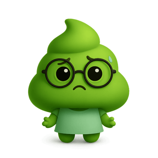 Calm-But-Concerned Poo